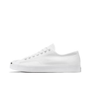 白色轻便休闲帆布鞋 狐狸体育 Purcell Jack 164057C Converse匡威