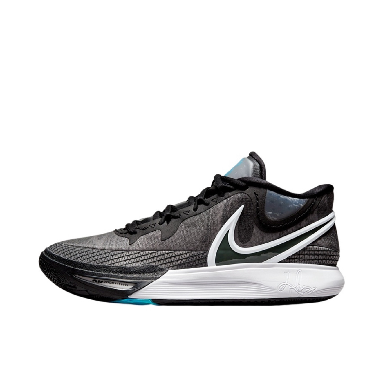 狐狸体育 耐克Nike Kyrie 8 欧文8 黑色缓震中帮篮球鞋DJ6016-001