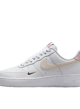 狐狸体育 耐克Nike Air Force 1 白粉色 轻便低帮板鞋 HF9992-100