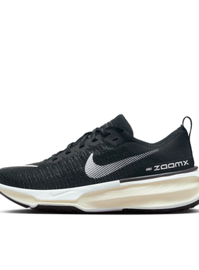 狐狸体育 耐克Nike Invincible 3 黑白色舒适百搭跑鞋 DR2660-001