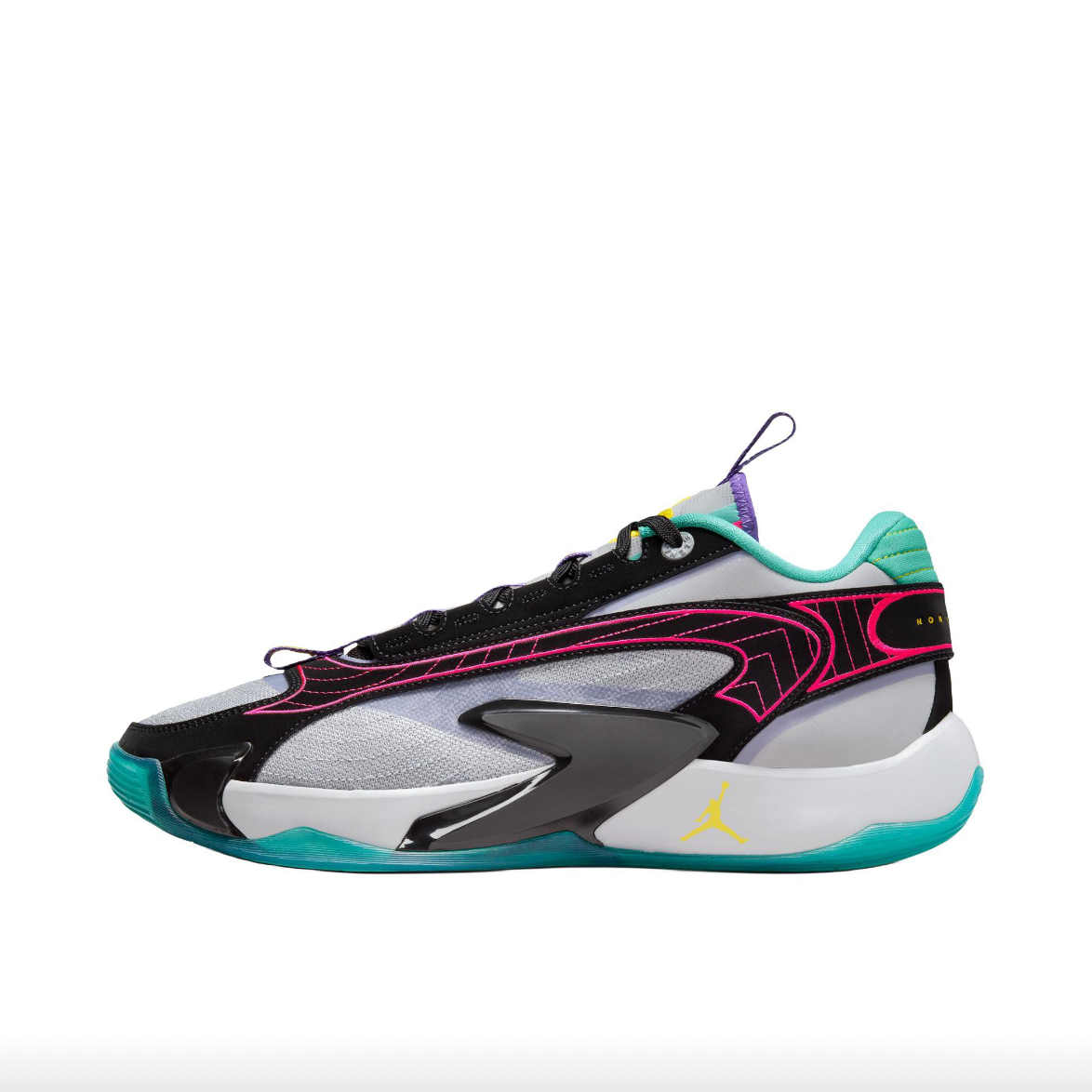 狐狸体育 耐克Nike Jordan Luka 2 黑紫耐磨低帮篮球鞋DX9012-007