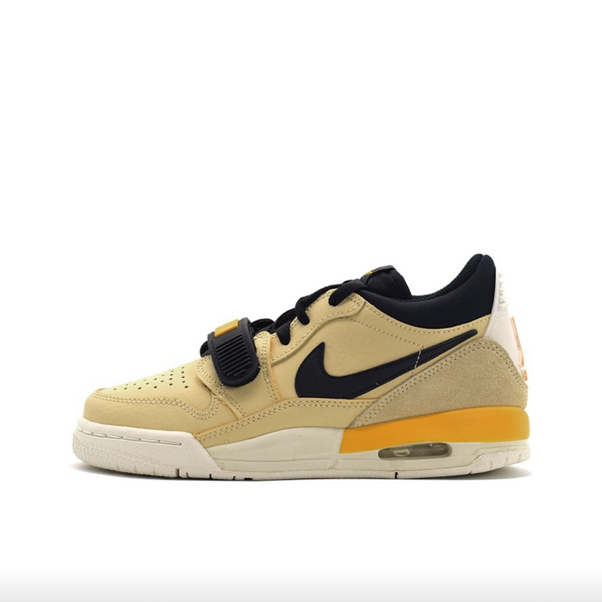 耐克Nike黄黑复古篮球鞋