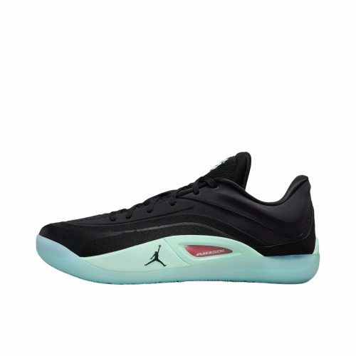 耐克Nike黑绿舒适缓震篮球鞋
