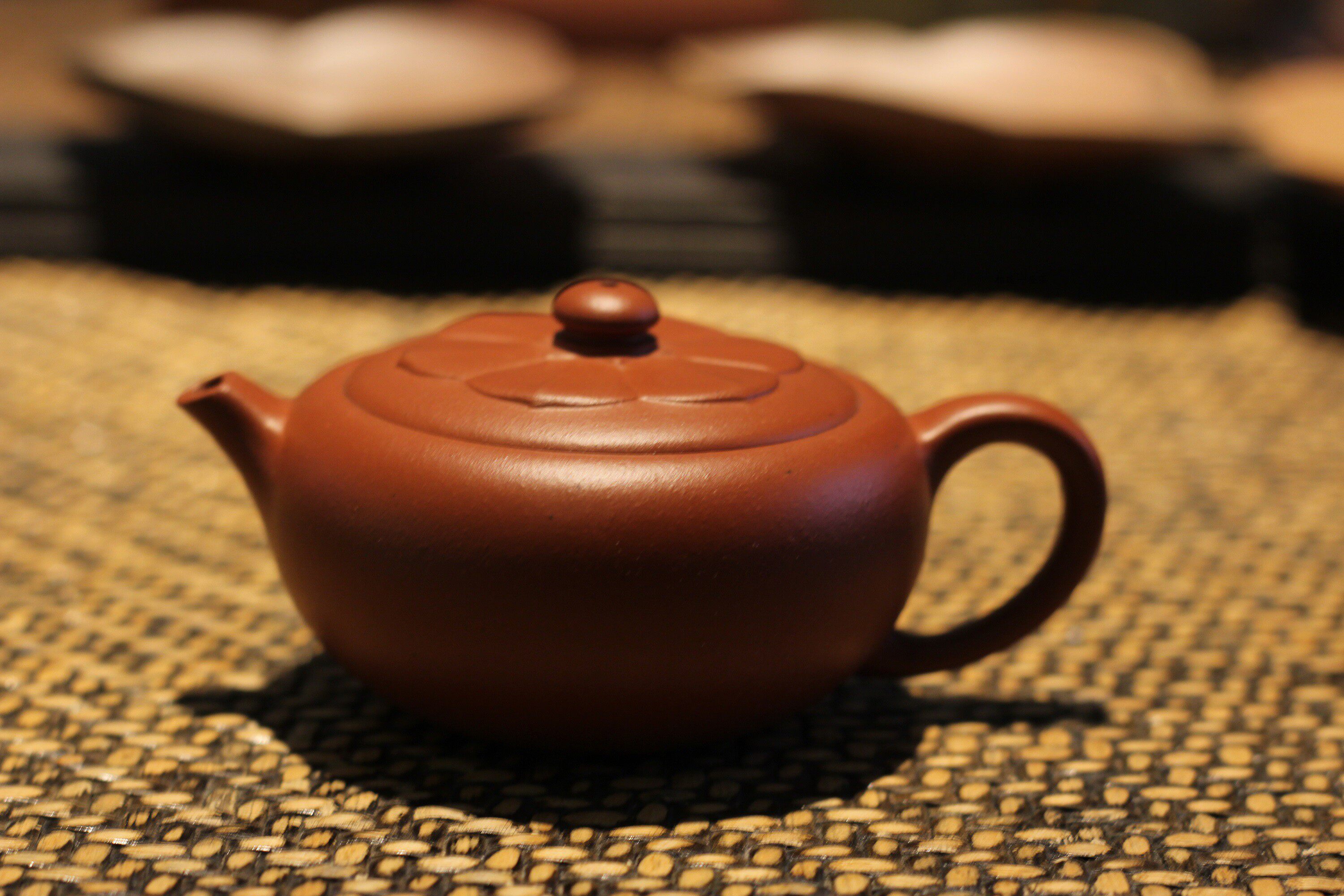 相逢一壶茶 【需询价】葵盖云珠 朱泥 钱卫国紫砂壶 九瀚艺术110