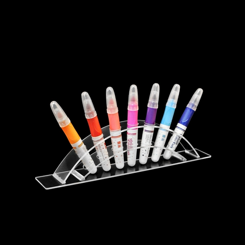 Акриловый стенд, карандаш для бровей, шариковая ручка, акварель, косметические мелки, универсальный карандаш для глаз