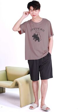 极速鼠男丝木棉柔软家居服舒适