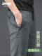 男夏季 薄款 运动裤 清凉JEEP冰丝休闲长裤 宽松男卫裤 吉普松紧腰百搭