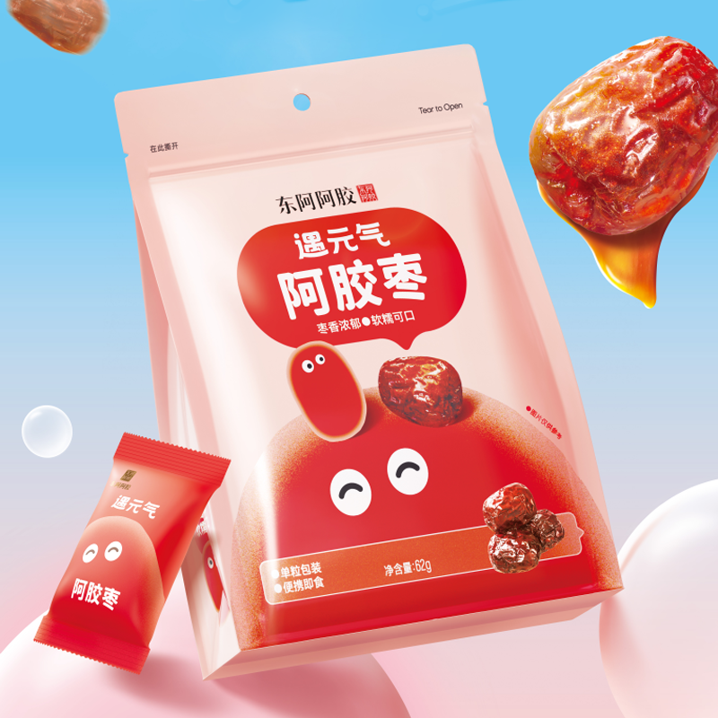东阿阿胶阿胶红枣软糖休闲零食