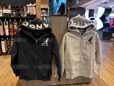 连帽KANGOL袋鼠休闲外套