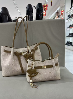 红蜻蜓2026新款女包潮流高级质感包包手提包时尚斜挎包9621A1202M