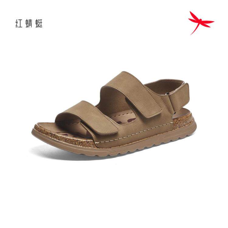 红蜻蜓2025新款夏季男沙滩鞋男凉鞋外穿开车拖鞋休闲 LX62001633W