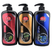 1000毫升美王洗发水美王首乌洗发水黑芝麻洗发水蓝莓洗发水实惠装