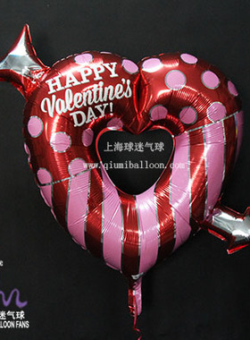 36寸一箭穿心31829婚礼气球结婚气球情人节气球爱情气球