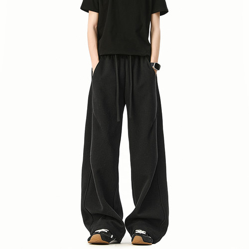 春装195高个子特长卫裤120CM加长版男裤子宽松拖地长裤超长运动裤