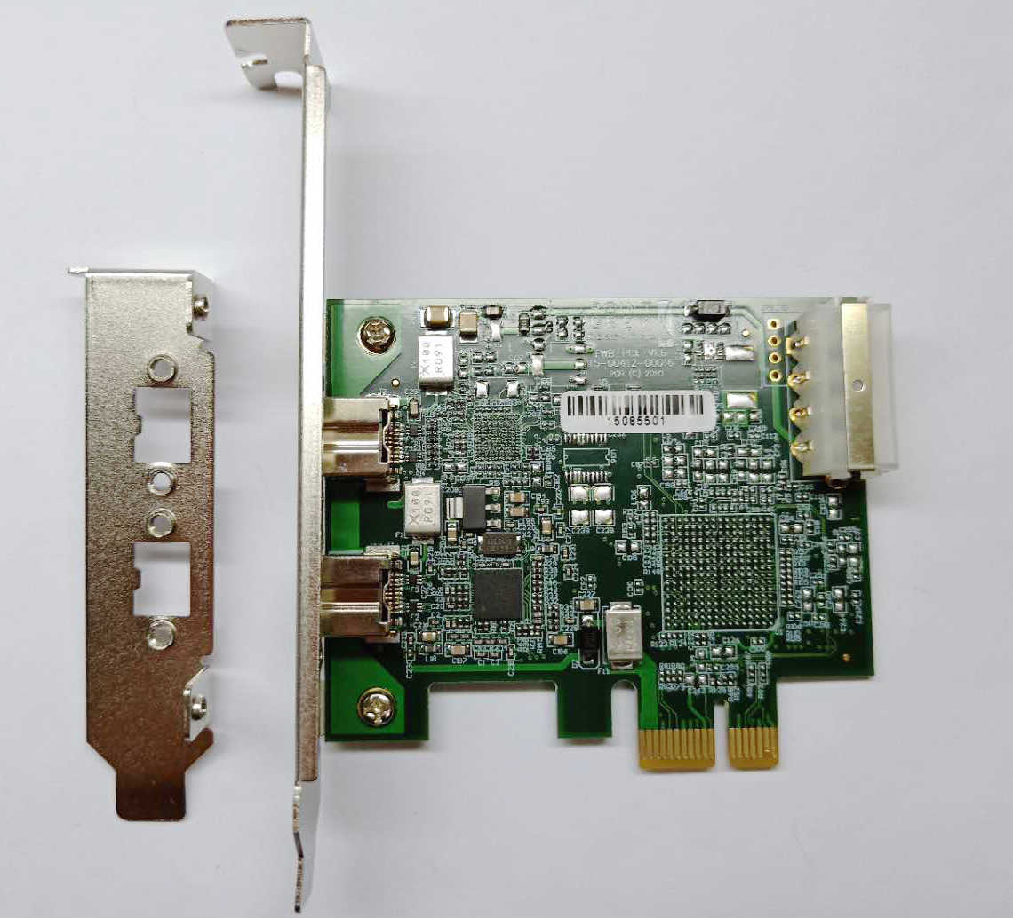 point grey 灰点 FWB-PCIE-01 V1.6 FirePRO 1394B PCI-E 采集卡