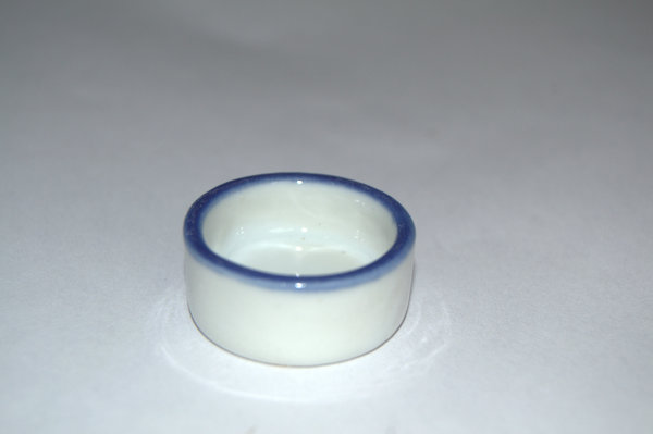 水碗蓝边爬虫用品蜘蛛蛐蛐
