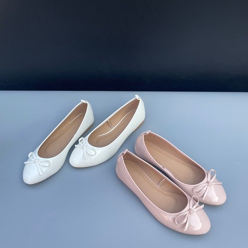 2025新款芭蕾风单鞋女圆头平底鞋