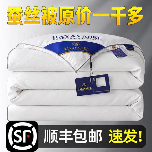正品蚕丝被100桑蚕丝空调被夏被