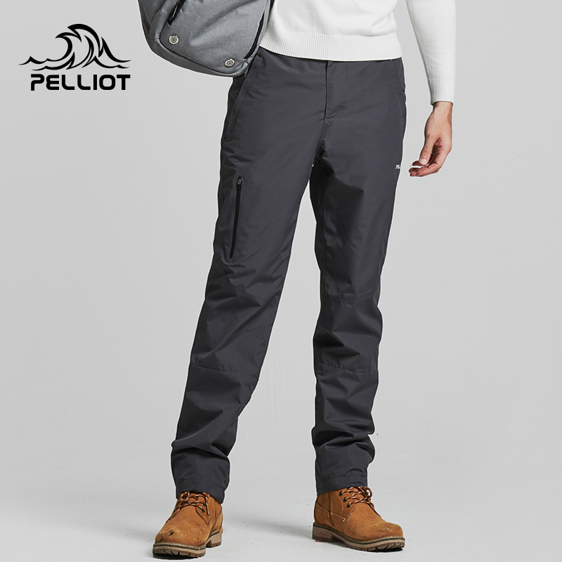 伯希和冲锋裤宽松保暖透气