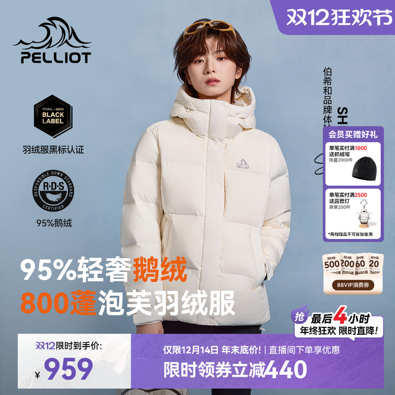 【极寒Pro】伯希和800蓬鹅绒服