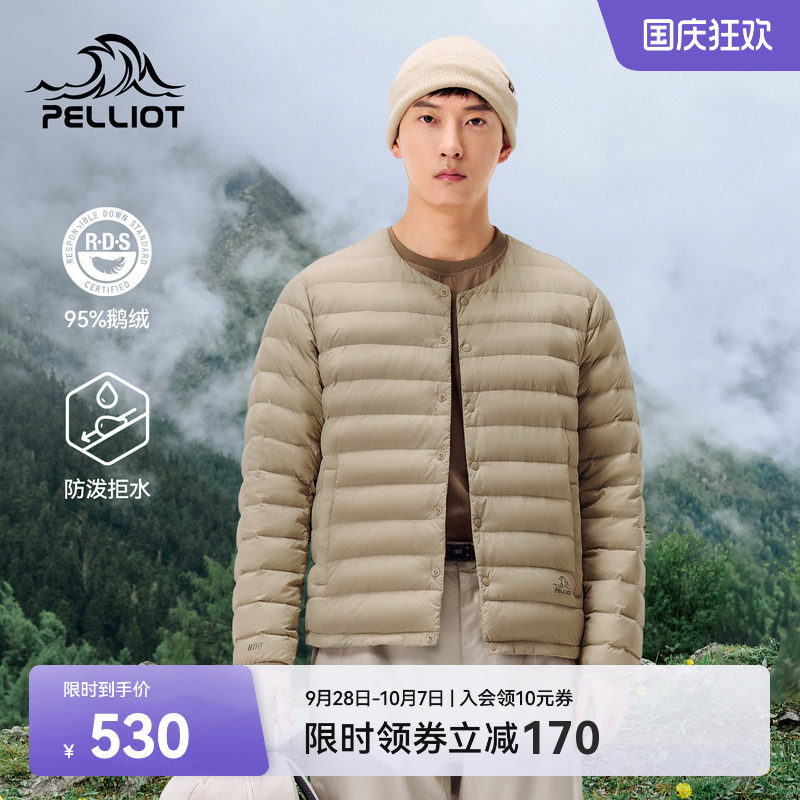 伯希和户外800蓬防风鹅绒服图片