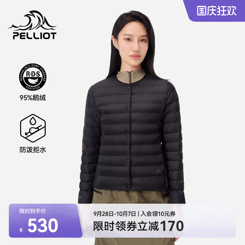 800蓬鹅绒轻量防风羽绒服图片