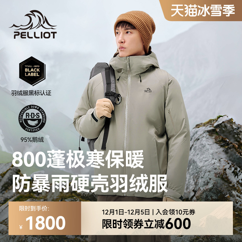 伯希和800鹅绒Dermizax羽绒服