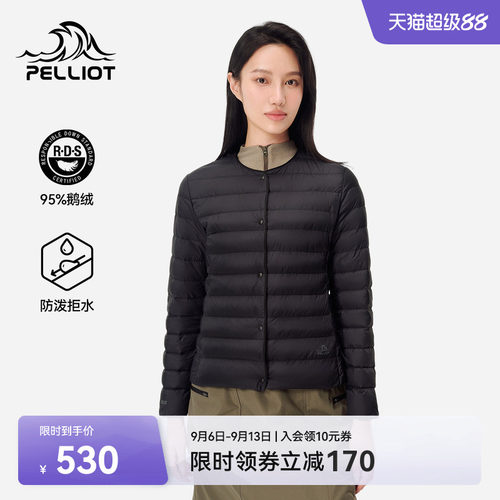 800蓬鹅绒轻量防风羽绒服
