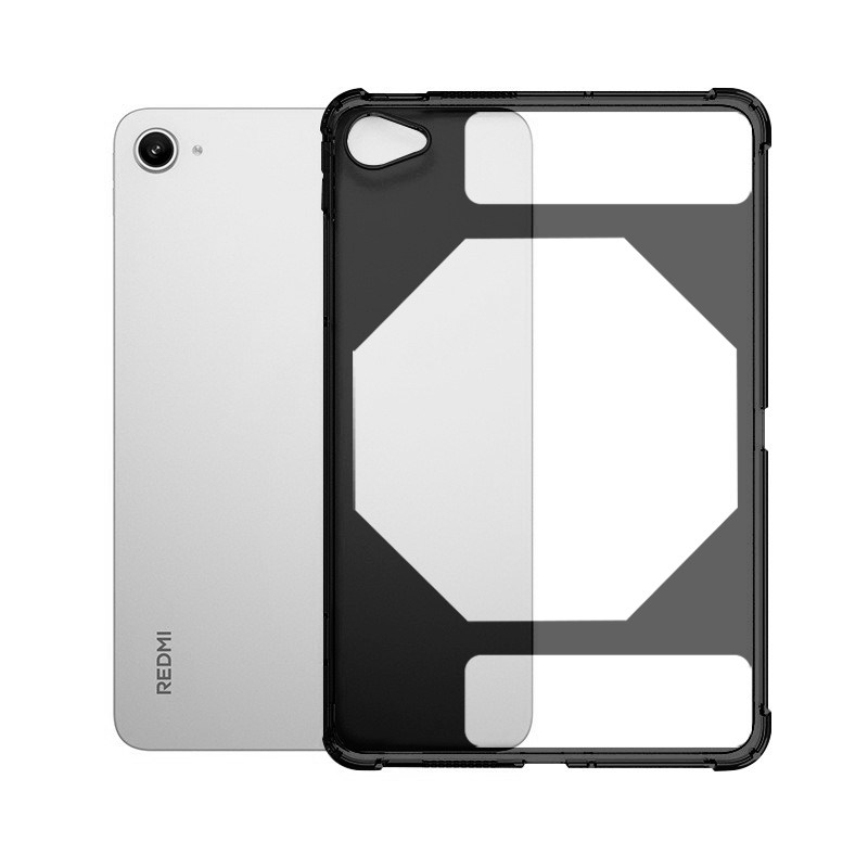 适用Redmi K Pad2平板缕空磨砂黑 红米K Pad2平板边框式磨砂壳 redmi 8.8英寸漏空黑框手柄适配装散热器防摔