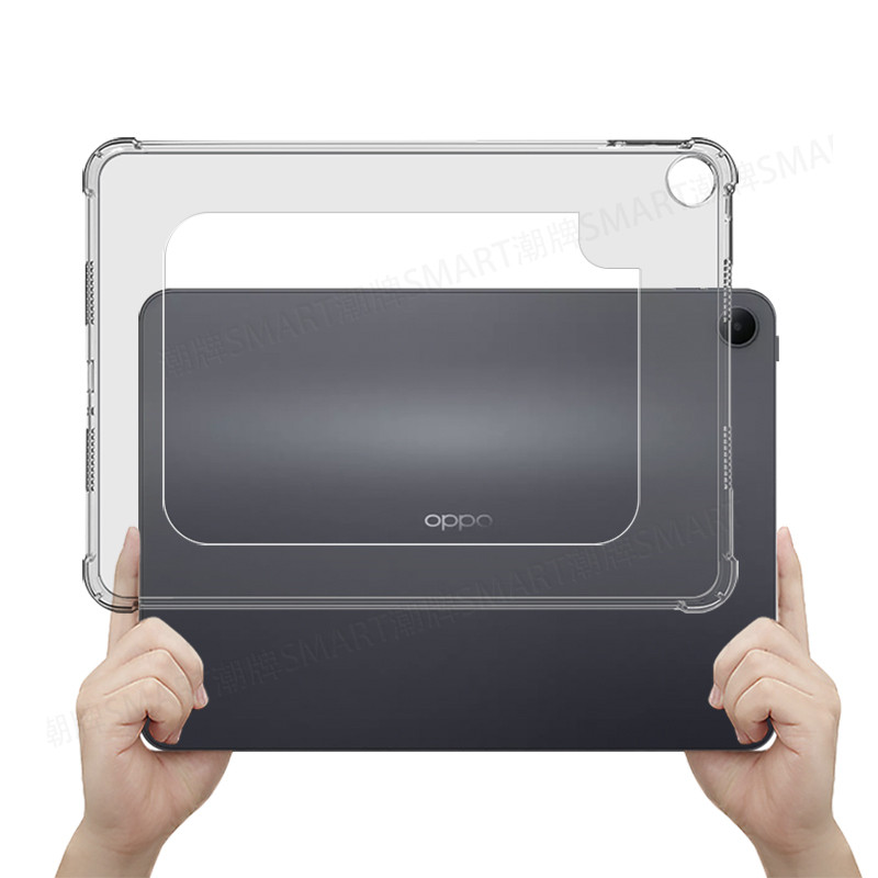 适用25款OPPO Air5平板12.1英寸缕空保护框OppoPad5平板简约软框OPD2501防摔壳软胶框防摔Air5边框式轻薄透明