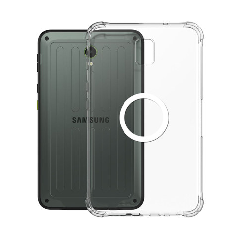 适用于三星Active5带磁吸保护壳 Active3带磁吸圈全包磨砂软壳SamsungX300外壳引磁壳三星T575磁吸轻薄壳X306