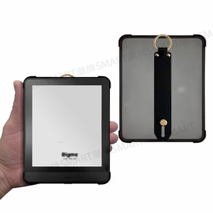 适用Bigme Read6手腕带防摔壳 大我read6.0手持透黑保护壳 大我b6手持软壳TPU 6.0英寸软套平板手持腕带款