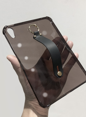 适用新款iPad Mini7手持款保护壳 苹果mini7防摔透明保护套mini6手持防摔壳气囊MINI7简约保护套轻薄TPU