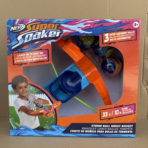 孩之宝nerf 热火 戏水水枪 水弹弓 弓软弹枪发射器儿童玩具枪