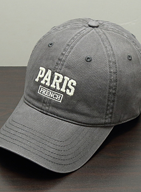 韩国正确版高品质字母刺绣棒球帽男女深顶水洗棉软顶休闲鸭舌帽子