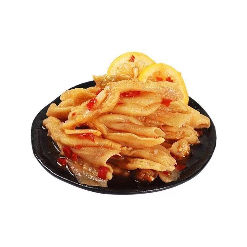 1斤装 磊傲去骨无骨柠檬鸭掌 休闲零食 网红食品非脱骨侠温州特产