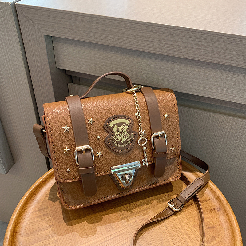 新款diy手工编织包包材料包包学院风自制单肩斜挎手提方形邮差包