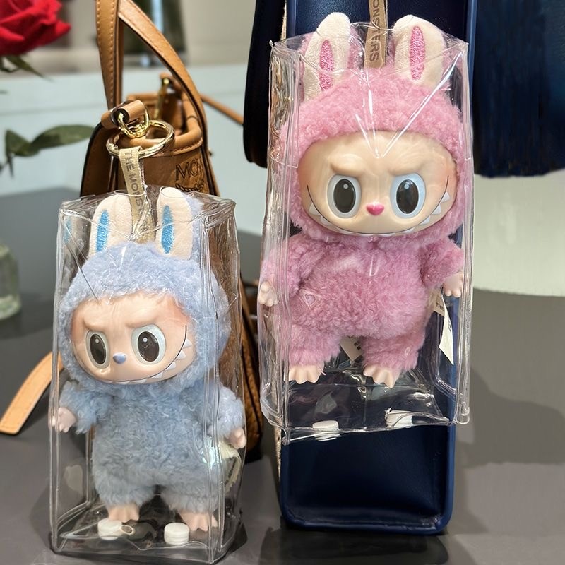 拉布布labubu挂件保护套迪士尼星黛露展示袋防尘袋子可挂痛小包包