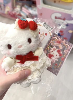 日本三丽鸥Kitty草莓奶油蛋糕