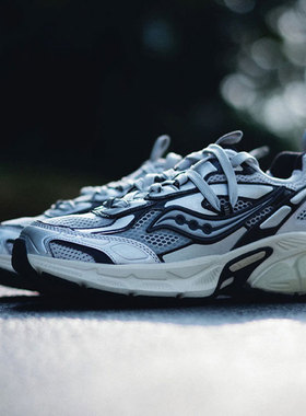 Saucony索康尼 2K CAVALRY骑士鞋复古老爹鞋情侣休闲鞋男运动鞋女