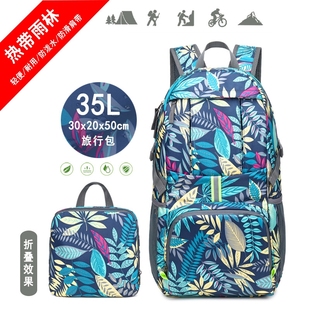 旅行超轻便双肩包登山包女新款户外徒步旅游折叠大容量男外出背包