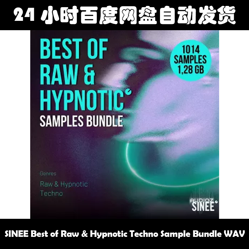 SINEE Best of Raw & Hypnotic Techno Sample Bundle WAV素材包