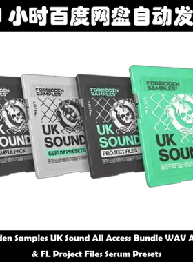 Forbidden Samples UK Sound All Access Bundle WAV Ableton