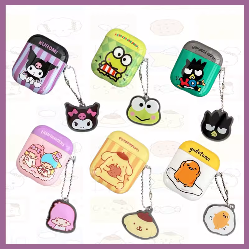 可爱三丽鸥布丁狗大耳狗库洛米适用airpods3/4代耳机保护套Airpods Pro2/3苹果无线蓝牙硅胶软壳双子星耳机壳,3C数码配件,耳机保护套,淘宝优惠券,粉丝福利购,淘宝优惠卷