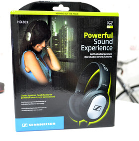 SENNHEISER/森海塞尔 HD201头戴护耳式音乐监听音乐发烧通用耳机