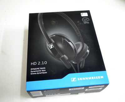 森海塞尔/SENNHEISERHD 2.10电脑手机重低音头戴式游戏听唱歌耳机