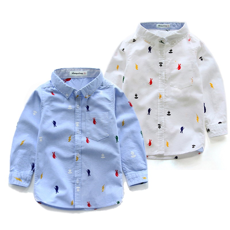 Chemise garcon XIAOQUXIONG à manche longue - Ref 2079449 Image 1