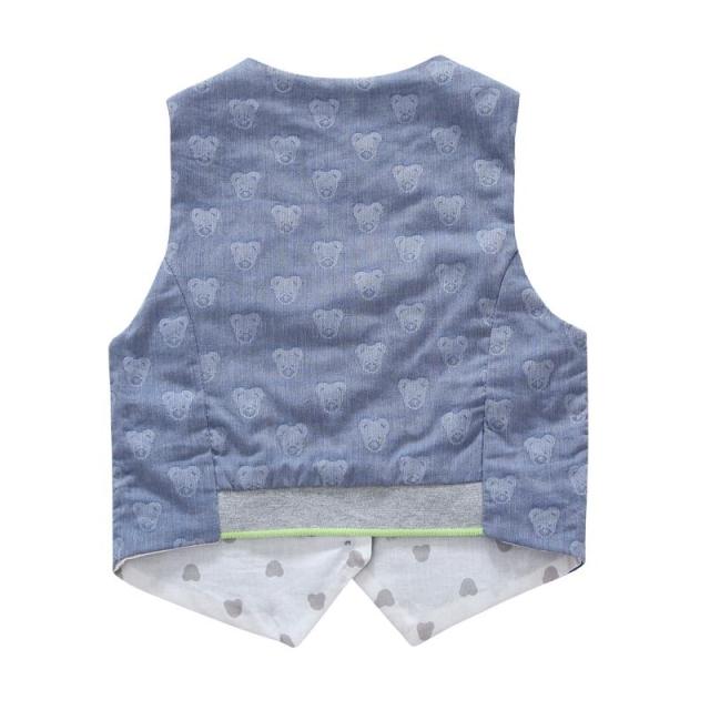 Gilet garcon XIAOQUXIONG en Toile de coton - Ref 2067314 Image 3