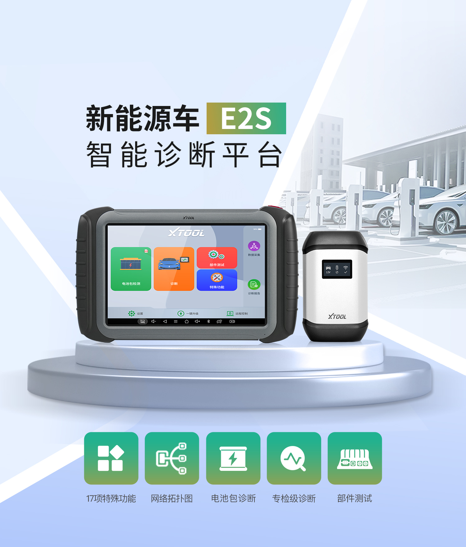 E2S新能源检测仪E2PRO新能源检测仪E2新能源解码器海外版检测仪