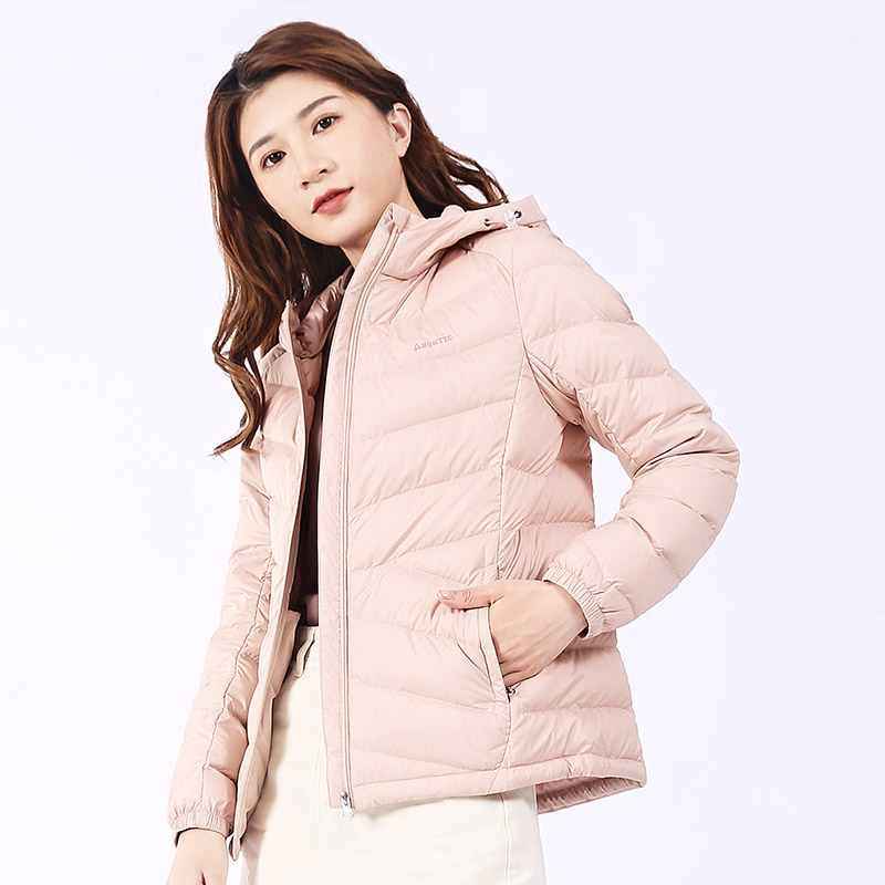 悍途超值连帽轻薄羽绒服学生情侣